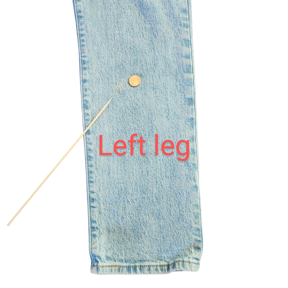 Levi's Premium Women's 501 Straight Leg Jeans 25x28 - Picture 9 of 10